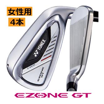 YONEX（ヨネックス） イーゾーン GT レディス アイアン 4本(7番〜P