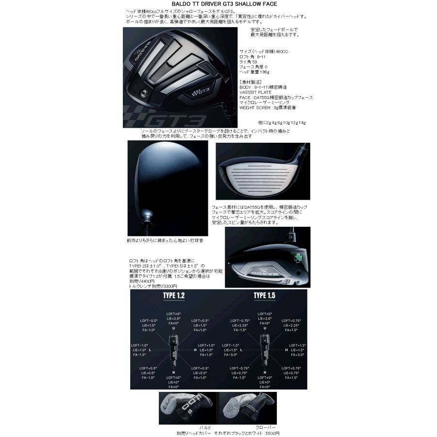 TT バルド ドライバー SHALLOW OVDGOLF公式サイト｜カスタムクラブはお