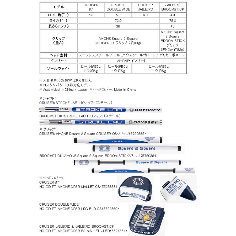 Callaway オデッセイ Ai-ONE スクエア 2 スクエア ブルーム Callaway オデッセイ Ai-ONE スクエア 2 スクエア ブルーム