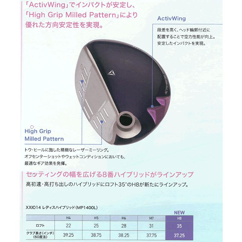 ゼクシオ14　レディス　ハイブリッド　3本セット　スピーダーNX　DST　for　XXIOカーボン(女性用)　ブルーカラー　25年モデル　ハドラス_3