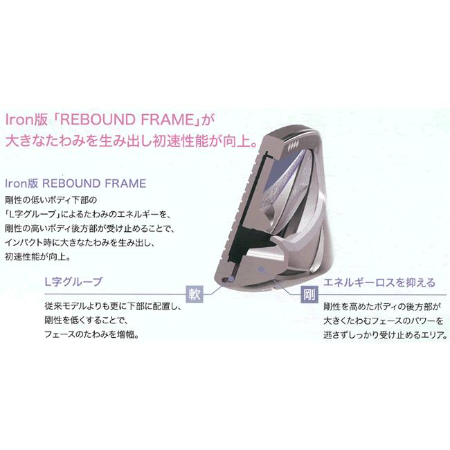 ゼクシオ14　レディス　アイアン　5本(5番〜9番 or 6番〜P or 7番〜A or 8番〜S　他)セット　MP1400Lカーボン　ブルーカラー　25年　ハドラスの画像