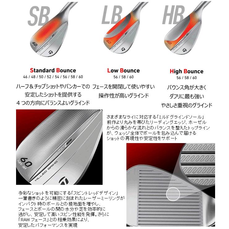 TaylorMade（テーラーメイド） ミルドグラインド5 ウエッジ 3本セット