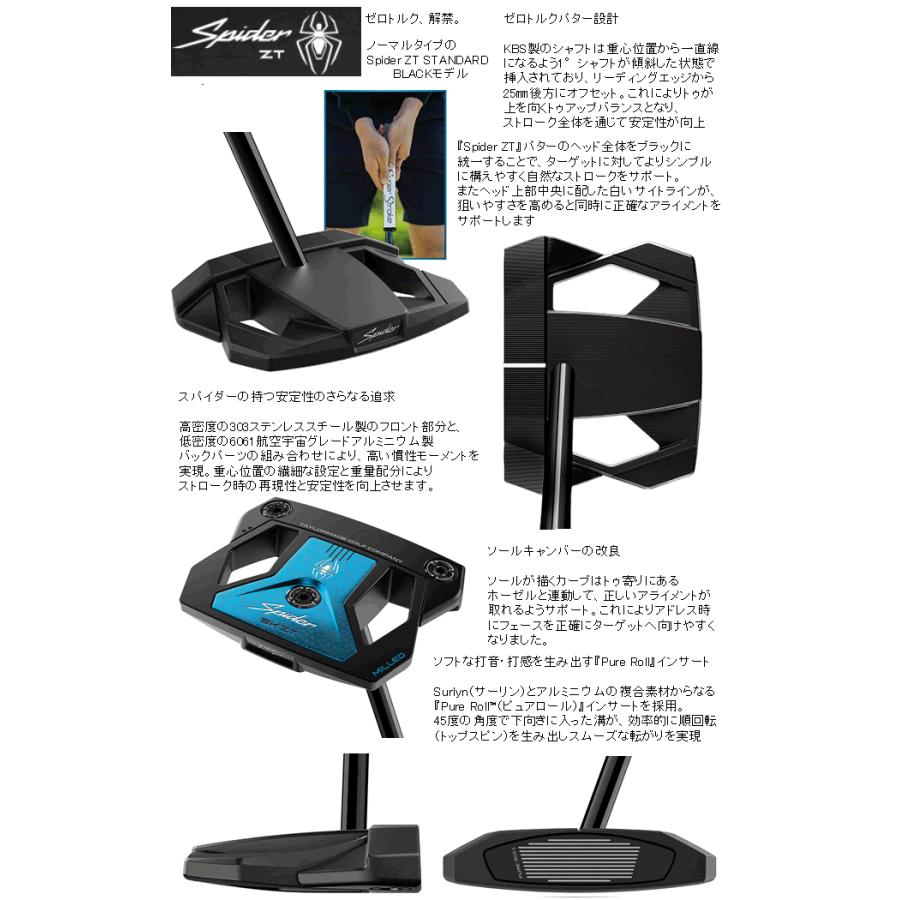 TaylorMade（テーラーメイド） 先行予約 スパイダー ZT ゼロトルク