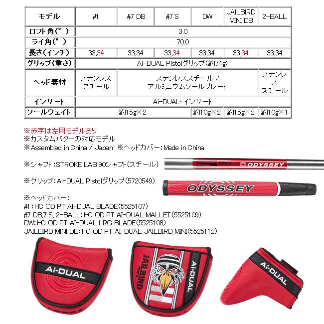 Callaway（キャロウェイ） レフティ オデッセイ Ai-DUAL(デュアル