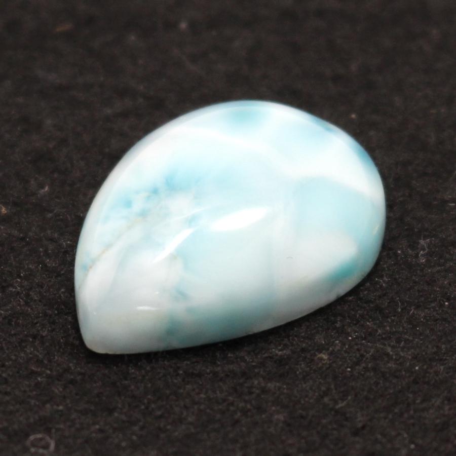 ラリマー ルース ティアドロップ カボション 7.5g 天然石☆28mm