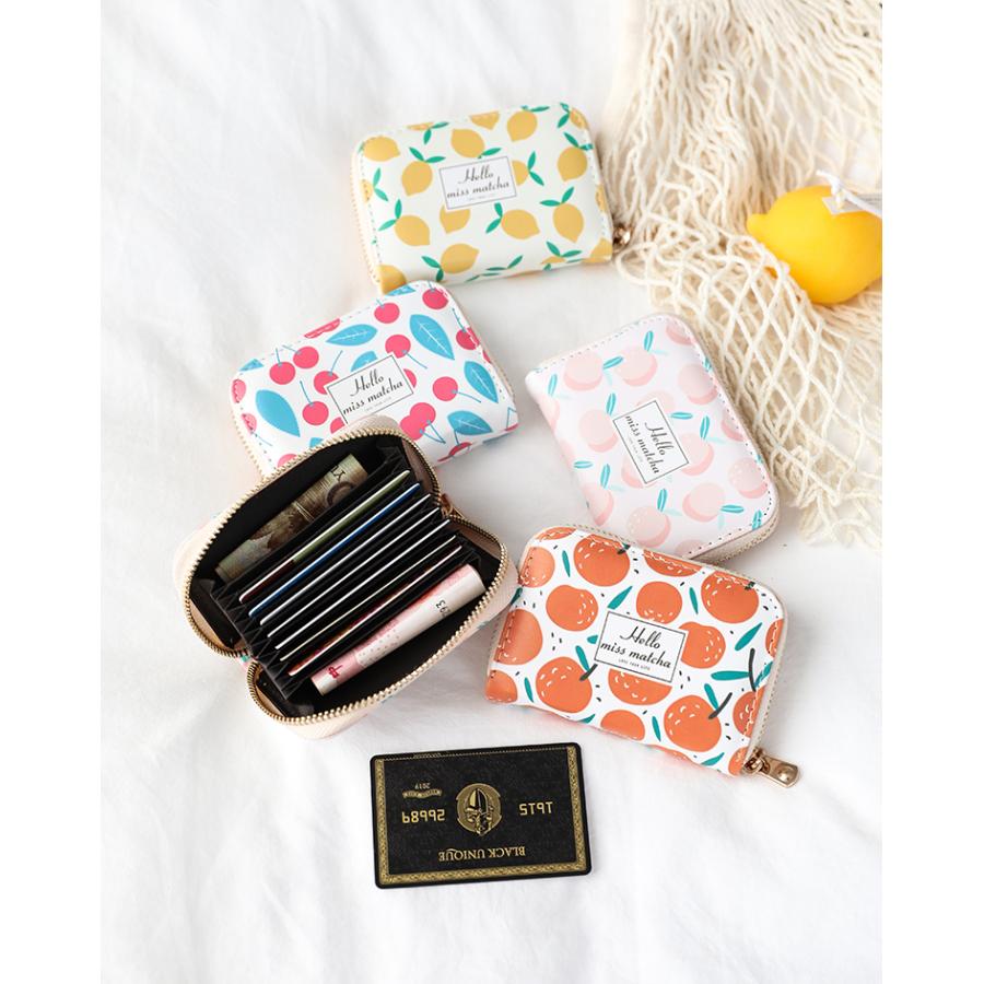 カードケース じゃばら式で大きくひらくカードケース コインポケット