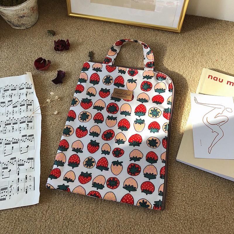 手提げポーチ A4サイズ収納 可愛い バッグインバッグ おしゃれ 収納