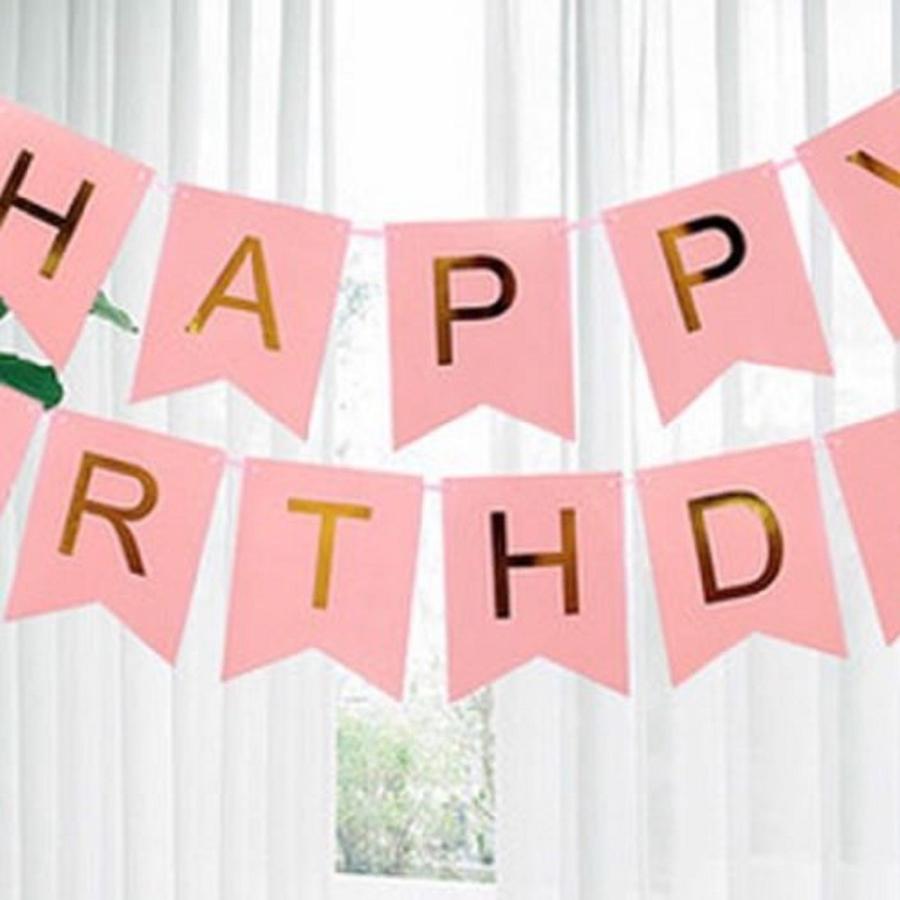 Happy Birthday スタンプ ハッピーバースデー ガーランド 旗 フラッグ 誕生日 飾りパーティ お祝い 記念撮影 F012 0 Locomotion 通販 Yahoo ショッピング