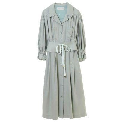 トランテアン ソン ドゥ モード 31 Sons De Mode コルセットベルト付き開襟シャツワンピース ライトグリーン ブランド公式 Locomall ロコモール 通販 Paypayモール