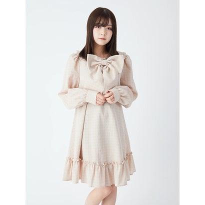 期間限定特価 アンクルージュ Ank Rouge Aラインギャザーワンピース ベージュ クリアランスバーゲン Www Yalaphone Com