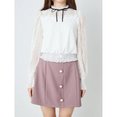 サイズ アンクルージュ Locomall ロコモール 通販 Paypayモール Ank Rouge フリルネックレースtops オフ