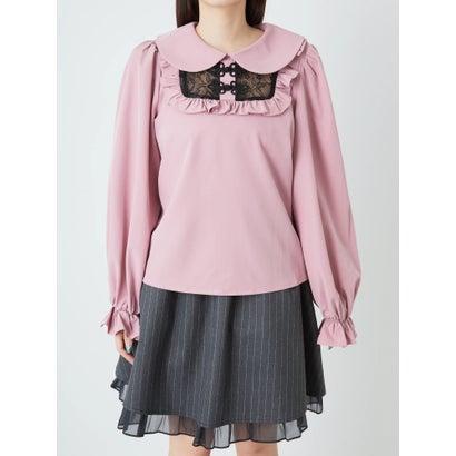 サイズ アンクルージュ Locomall ロコモール 通販 Paypayモール Ank Rouge レース切り替えチャイナbl ブラック