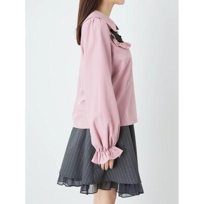 サイズ アンクルージュ Locomall ロコモール 通販 Paypayモール Ank Rouge レース切り替えチャイナbl ブラック