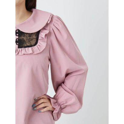 サイズ アンクルージュ Locomall ロコモール 通販 Paypayモール Ank Rouge レース切り替えチャイナbl ブラック