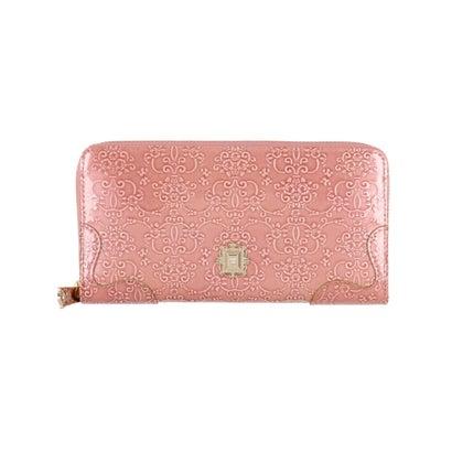 ANNA SUI（アナスイ） ルーミー ラウンドファスナー長財布 （ピンク