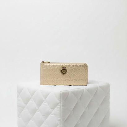 ANNA SUI（アナスイ） ドリーミー Lファスナー長財布 （ゴールド