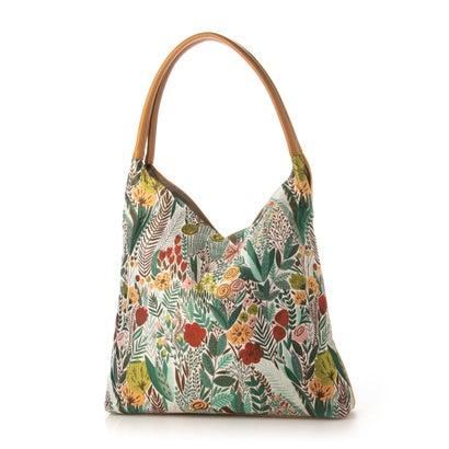 アンジェリーナフィオーレ Angelina Fiore ジャガード織肩掛け手提げ