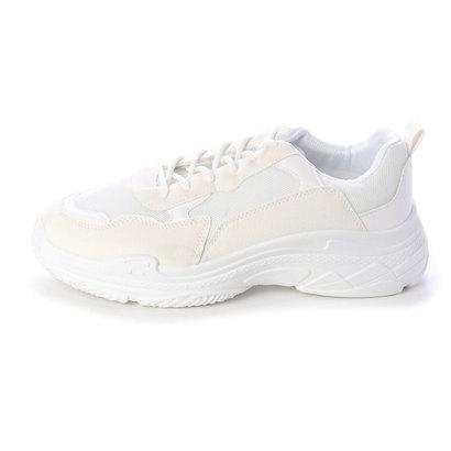 Sfw サンエープラス a レディース メンズ対応 ボリュームソールダッドスニーカー 2387 ホワイト ブランド公式 Locomall ロコモール 通販 Paypayモール