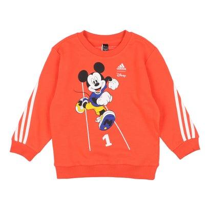 アディダス adidas ジュニア Tシャツハーフパンツセット I DISNEY_ミッキーマウス ジョガーセット HR9486 （Top:ブライトレッ｜locondo-shopping｜02