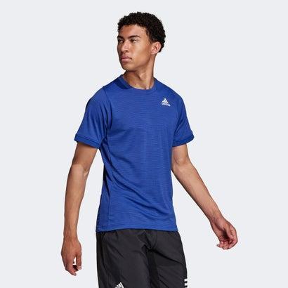 アディダス adidas テニス フリーリフト 半袖Tシャツ （ブルー）