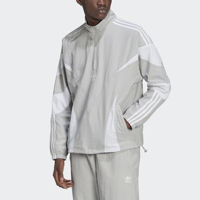 42 割引可愛いクリスマスツリーやギフトが アディダス Adidas Oztradamus ウインドブレーカー グレー ジャケット レディースファッション ファッション Littlestaruc Com