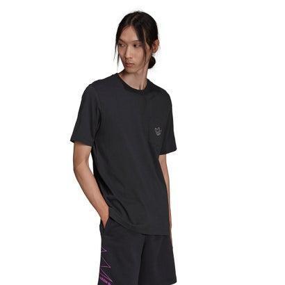 アディダス adidas アディダス SPRT ポケット 半袖Tシャツ (ブラック)|locondo-shopping|04