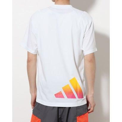 アディダス adidas メンズ 半袖機能Tシャツ M TI 3BAR Tシャツ IC5491 （ホワイト）｜locondo-shopping｜03