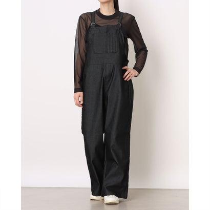 アディダス adidas レディース ワンピース アルペン ストレッチ デニム オーバーオール KV4672 （ブラック）_7