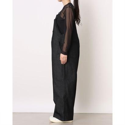 アディダス adidas レディース ワンピース アルペン ストレッチ デニム オーバーオール KV4672 （ブラック）_9