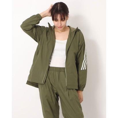 アディダス Adidas レディース ウインドジャケット W24 7ウィンドジャケット H カーキ ブランド公式 Locomall ロコモール 通販 Paypayモール