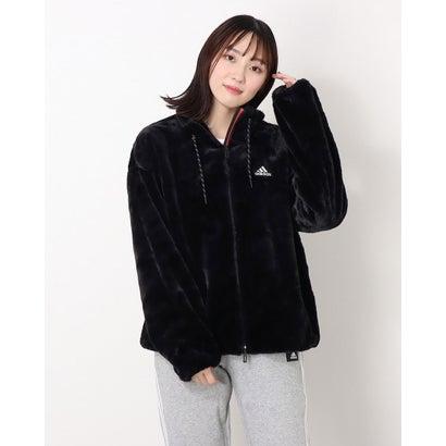 アディダス Adidas レディース フリースジャケット Wstyleファージャケット H ブラック ブランド公式 Locomall ロコモール 通販 Paypayモール