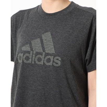 アディダス adidas レディース 半袖Tシャツ W WINNERS_ルーズフィット Tシャツ HT4699 （ブラックメランジ/グレーフォー）｜locondo-shopping｜06