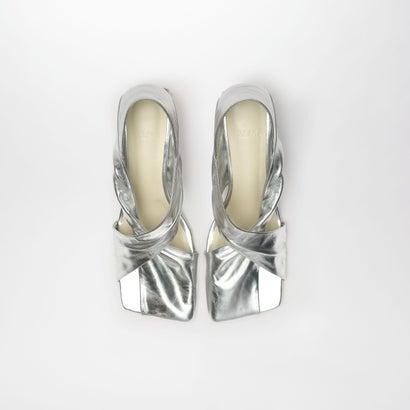 HEIDI LEATHER PUMPS （SILVER）｜locondo-shopping｜05