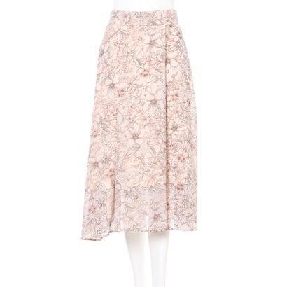 アラマンダ Allamanda 花柄シフォンミモレスカート サックス ブランド公式 Locomall ロコモール 通販 Paypayモール