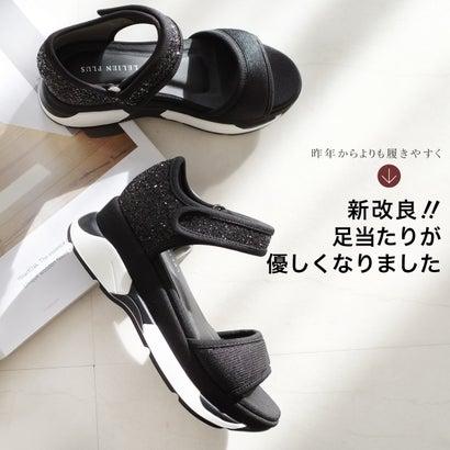 AmiAmi [アミアミ] サンダル 厚底サンダル ラメサンダル