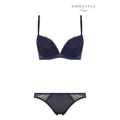トリンプ　デイリーAMOSTYLE ブラ ＆ショーツセット2セットD70-M AMOSTYLE 期間限定セール (アモスタイル)AMOSTYLE デイリーAMOSTYLE