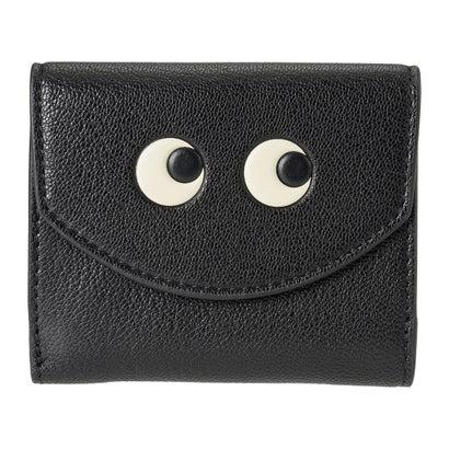 アニヤハインドマーチ Anya Hindmarch 3つ折り財布 アイズ TRIFOLD WALLET 5050925 195645 BLACK （ブ