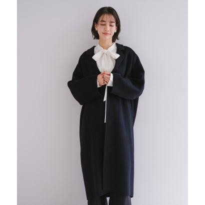 新品未使用 andme リバーロングコクーンコート アンドミー アンドミー andme リバー ロング コクーン コート （ブラック