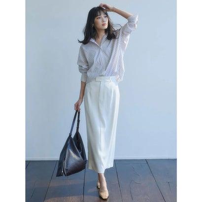 anuans（アニュアンス） ダブルサテンナロースカート （ECRU