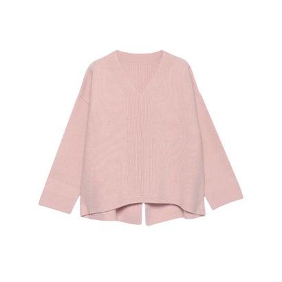 アニュアンス anuans ウールカシミヤVネックニットプルオーバー （PINK）｜locondo-shopping｜12