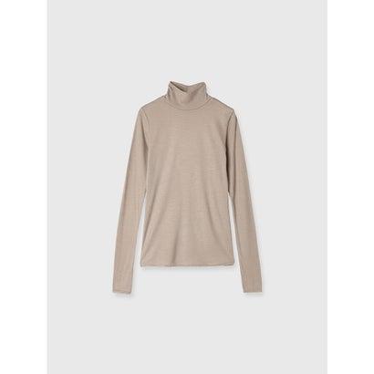 anuans（アニュアンス） シアーウールタートルネックカットトップス