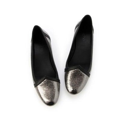 アルシュ arche 【訳あり新品】LAKRYE フラットパンプス (SEQUIN/NAKA) （シルバー/ブラック） （ARGENT/NOIR）