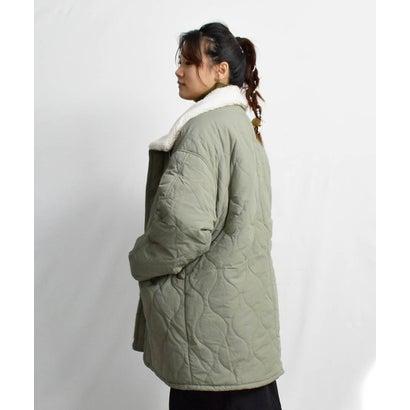 アルゴトウキョウ ARGO TOKYO Boa Quilted Half Jacket 21107 ボアキルテイングハーフジャケット （カーキ）｜locondo-shopping｜11