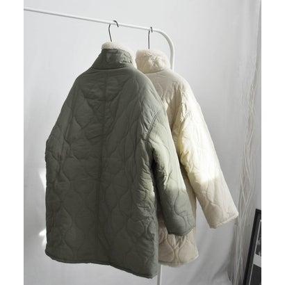 アルゴトウキョウ ARGO TOKYO Boa Quilted Half Jacket 21107 ボアキルテイングハーフジャケット （カーキ）｜locondo-shopping｜17