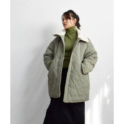 アルゴトウキョウ ARGO TOKYO Boa Quilted Half Jacket 21107 ボアキルテイングハーフジャケット （カーキ）｜locondo-shopping｜09