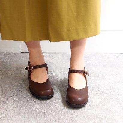 アシナガオジサン あしながおじさん カップヒールがレトロでかわいいストラップパンプス ダークブラウン ブランド公式 Locomall ロコモール 通販 Paypayモール