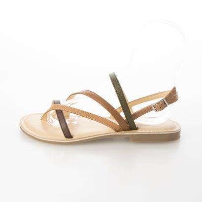 うのにもお得な情報満載 アシナガオジサン あしながおじさん ブラウンコンビ レザーのカラーコンビが可愛い 軽量 リゾートコードサンダル サンダル サイズ L 24cm Www Qts Edu Vn