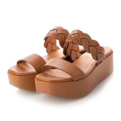 あしながおじさん アシナガオジサン 大人も履ける厚底三つ編みミュール  