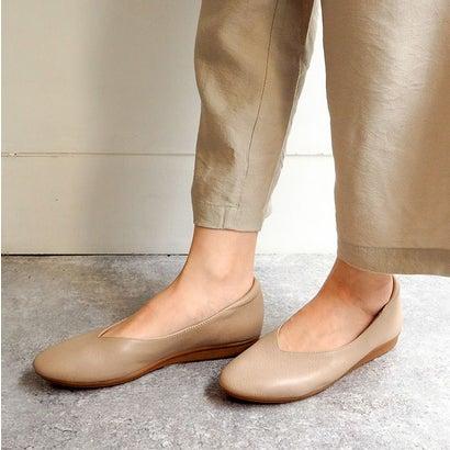 新品】あしながおじさん シンプルで履きやすい◇レザーフラットシューズ