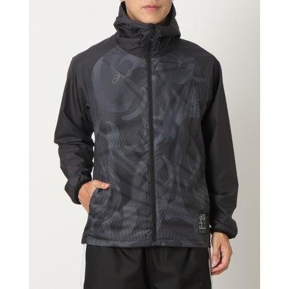 【新品未使用】ASICS/裏トリコットグラフィックウインドブレーカージャケット ASICS（アシックス） メンズ ウインドジャケット 裏トリコット